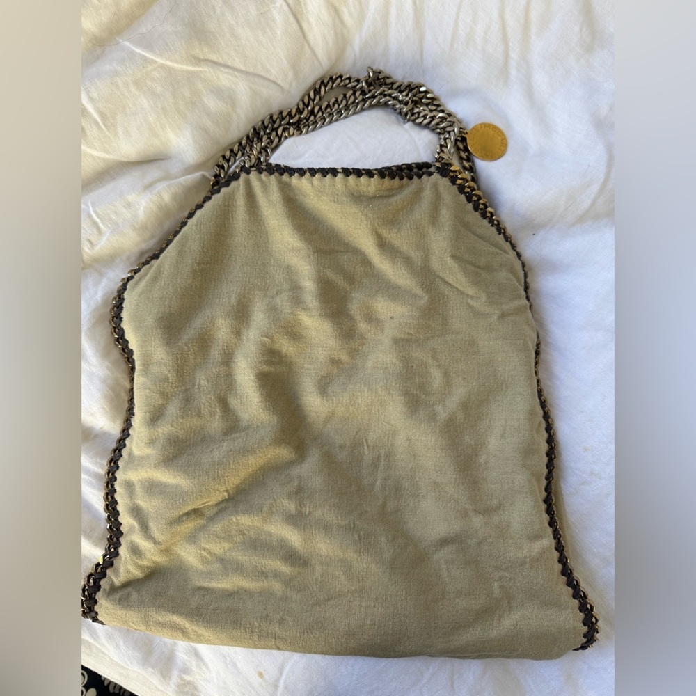 Stella McCartney Falabella Shaggy Deer Tote Bag Silver Hardware — modified
